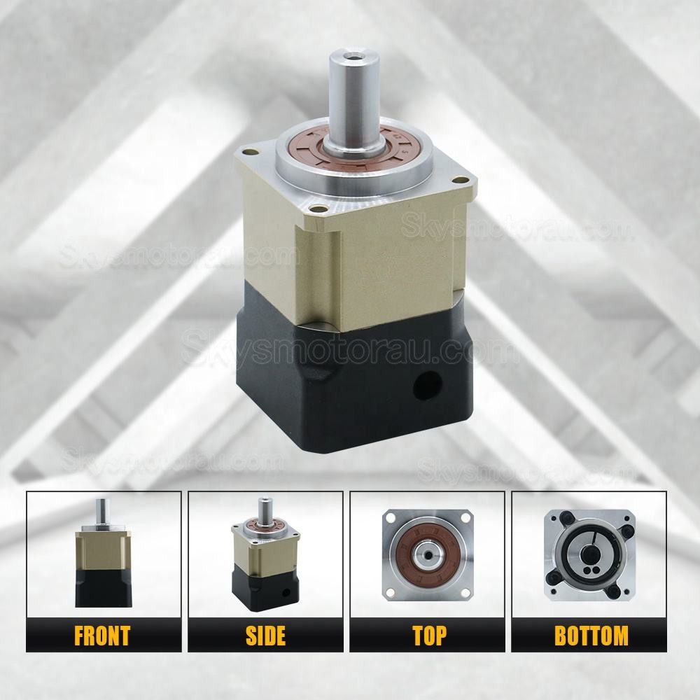 PGH60 Series Helical Planetary Gearbox PGH60-L2SW-SERVO Ratio 12:1 - 100:1 for Nema 23,24 Servo Motor